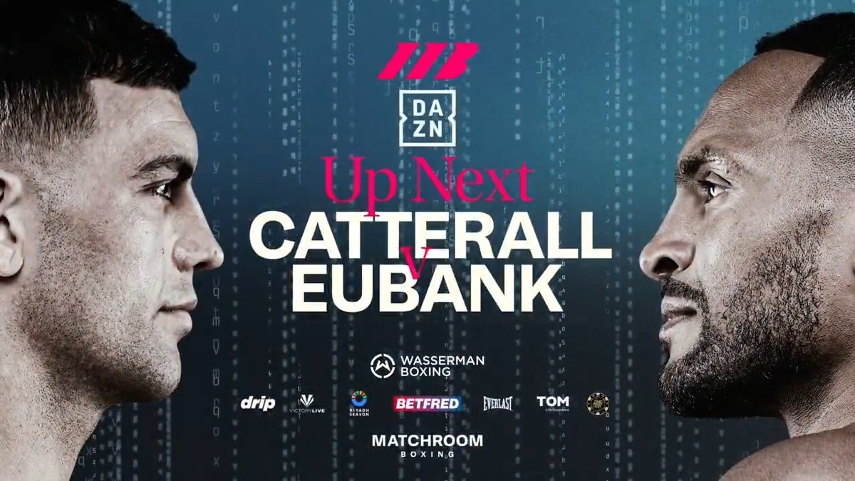 Main Event Next! 🍿 Jack Catterall makes his Welterweight debut against 21-0 Harlem Eubank🥋 over 12 rounds to close out the night in Manchester 👊 #CatterallEubank | DAZN Boxing | Wasserman Boxing