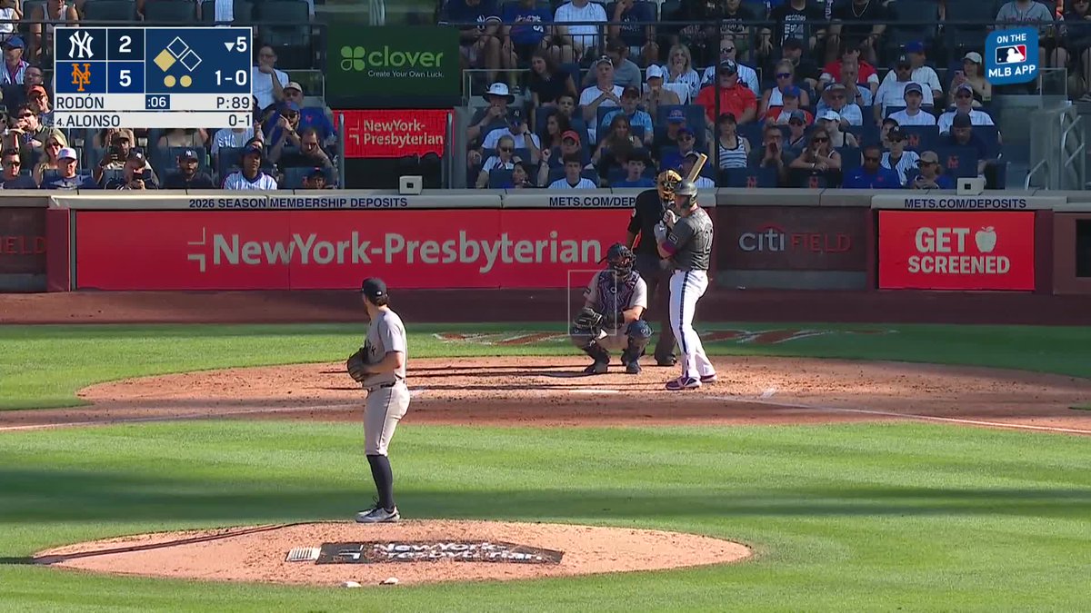 PETE ALONSO GOES THE OTHER WAY FOR A TWO-RUN SHOT!