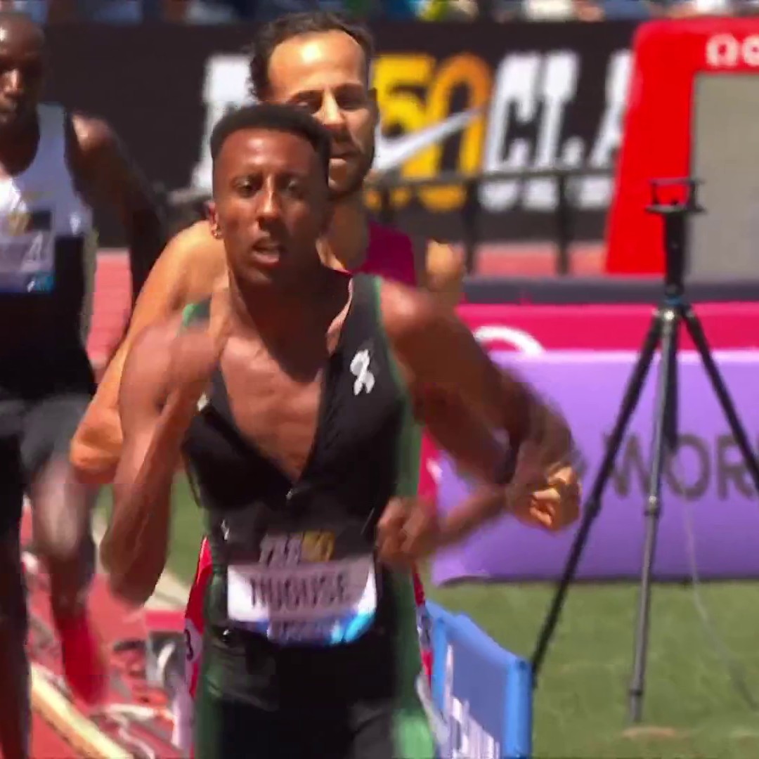 That Bowerman Mile finish!! ๐ณ #Pre50 3:45.94๐ณ๐ฑNiels Laros 3:45.95๐บ๐ธYared Nuguse
