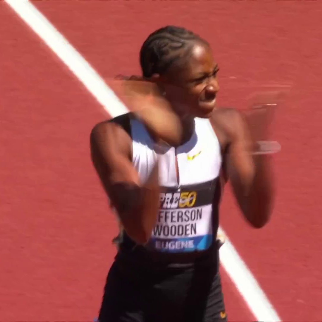 That Pre Classic women's 100m lived up to the hype! (-1.5) 🔥 10.75🇺🇸Melissa Jefferson-Wooden 10.77🇱🇨Julien Alfred 🇺🇸Sha'Carri Richardson 11.19 in 9th