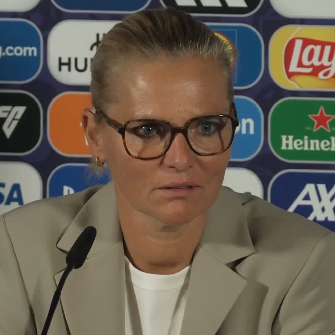 🗣️ "We were a bit sloppy, we didn't help ourselves" Sarina Wiegman expressed her disappointment following England's 2-1 loss to France at Euro 2025 🎙️