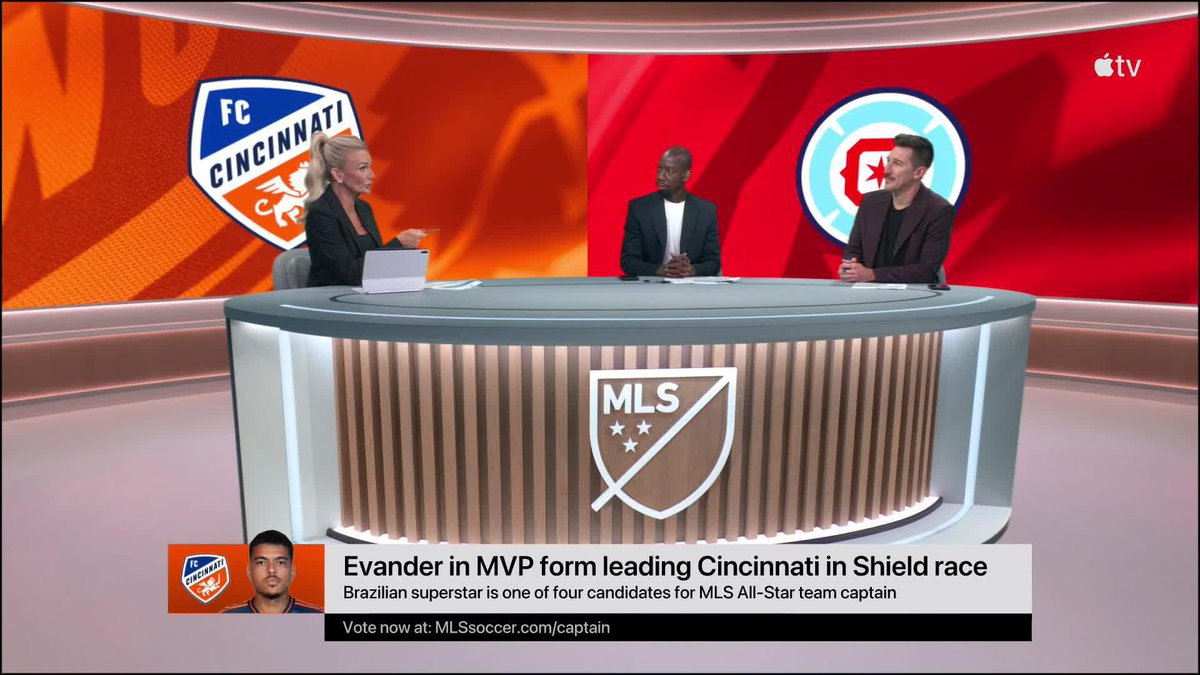 Evander is a man in form. 🔥 Watch CIN v CHI at 7:30pm ET on #MLSSeasonPass: