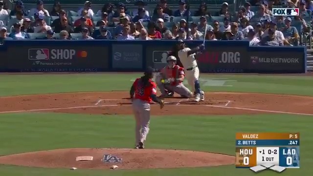 There goes Mookie!