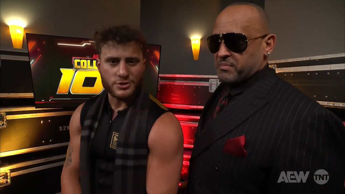 .Maxwell Jacob Friedman™️, alongside MVP, sends a message to his fellow Casino Gauntlet competitors Mark Briscoe and CARISTICO MISTICO MX Oficial! Watch #AEWCollision 100 on TNT & MAX