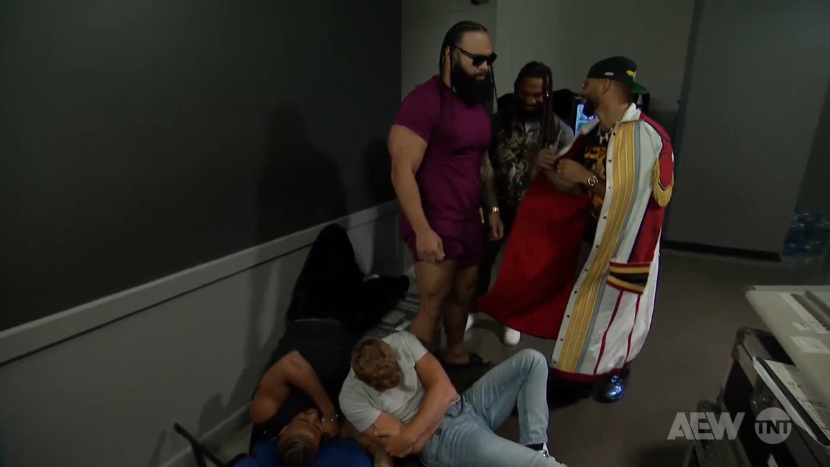 .Lightskin Kingpin won’t say what went down with the Gates of Agony. But judging by how things unfolded, he doesn’t need to. Watch #AEWCollision 100 on TNT &amp; MAX