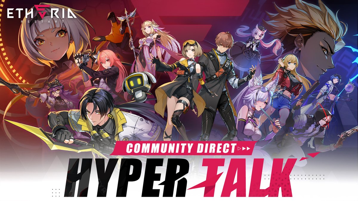 HYPER TALK - Episode 3 is Live! // New Animus: Fuqiu, Nahor // New Gameplay: Dreamscape // Redeem Code: ETHERIA30D Following up with tomorrow's ETHERIA MEETUP featuring Game Director Jack, Volkin & Jenazad discussing top community topics! Don't miss out! #EtheriaRestart
