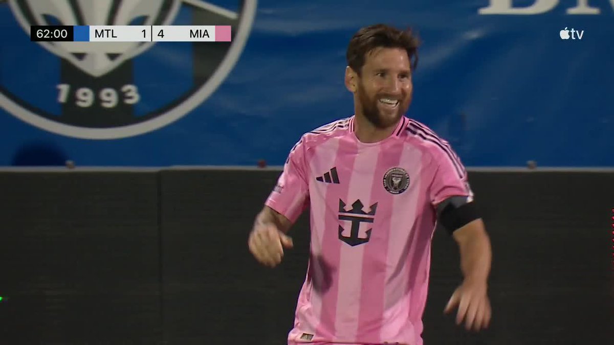 ¡LEO MESSI FUE CLAVE EN EL TRIUNFO DE INTER MIAMI CONVIRTIENDO POR DUPLICADO ANTE MONTREAL! 📹 Major League Soccer on Apple