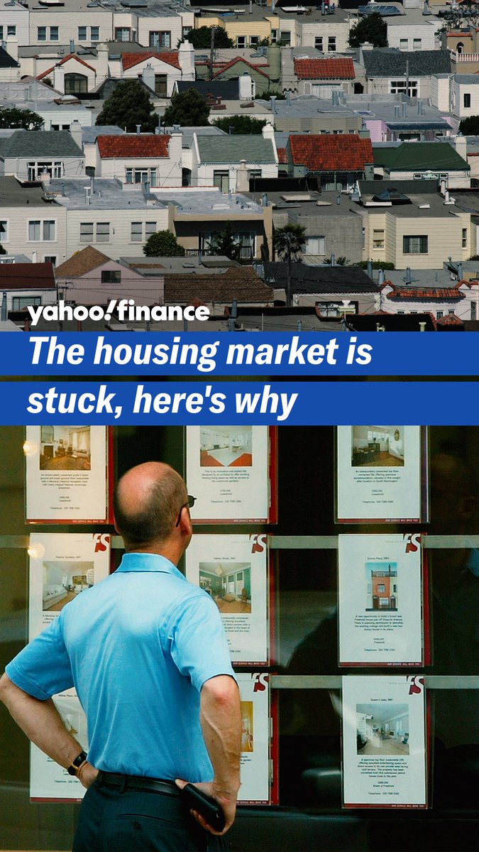 The housing market is stuck, here's why:
