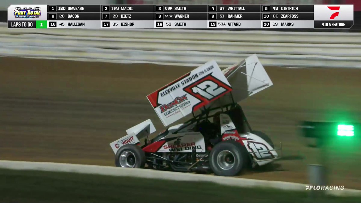 🏁 Lance Dewease gets his first Port Royal Speedway #SpeedPalace win of 2025, and it comes during PA Speedweek in the $20k-to-win Greg Hodnett Classic! #PASpeedweek