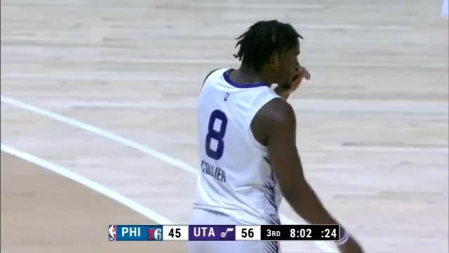 ISAIAH COLLIER INSANE PASS TO FILIPOWSKI 🤯 #NBASummer