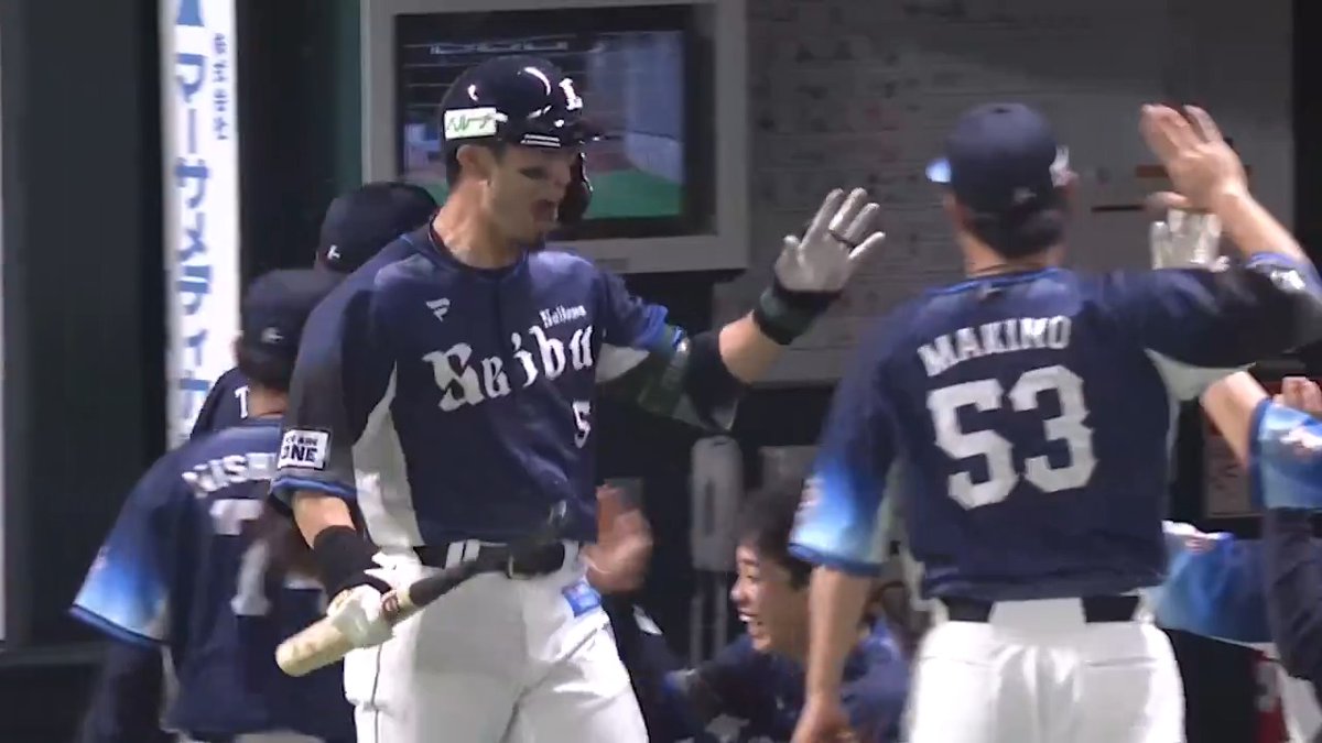 #外崎修汰 選手のホームランで先制！ スタメン起用に応える大きな一発でチームを勢いづけます！ #埼玉西武ライオンズ #seibulions #ALLONE