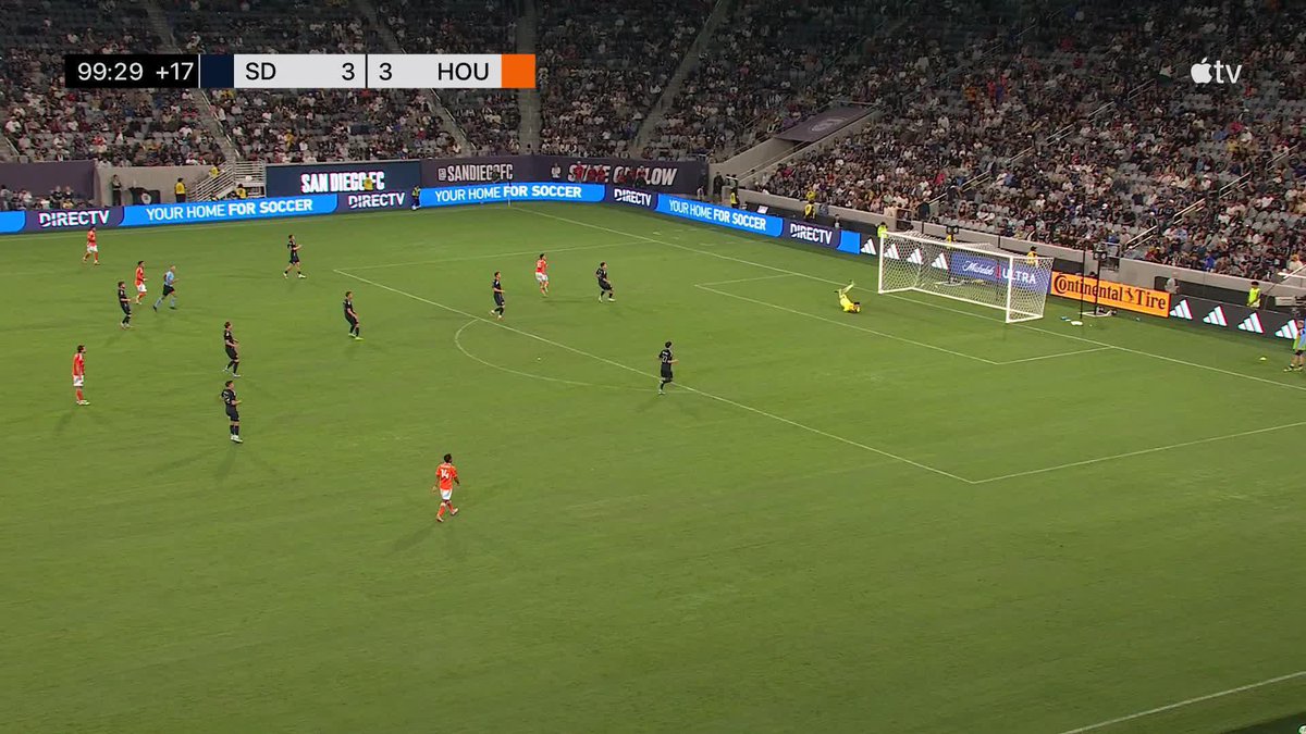 EZEQUIEL PONCE 🤯 What a strike to give Houston Dynamo FC the lead in the 100th minute!