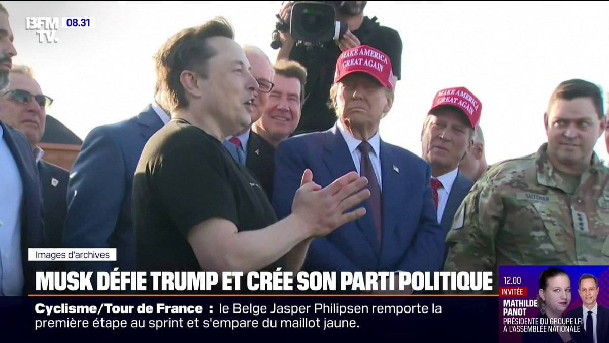 Elon Musk annonce créer sa propre formation politique, le "parti de l'Amérique"