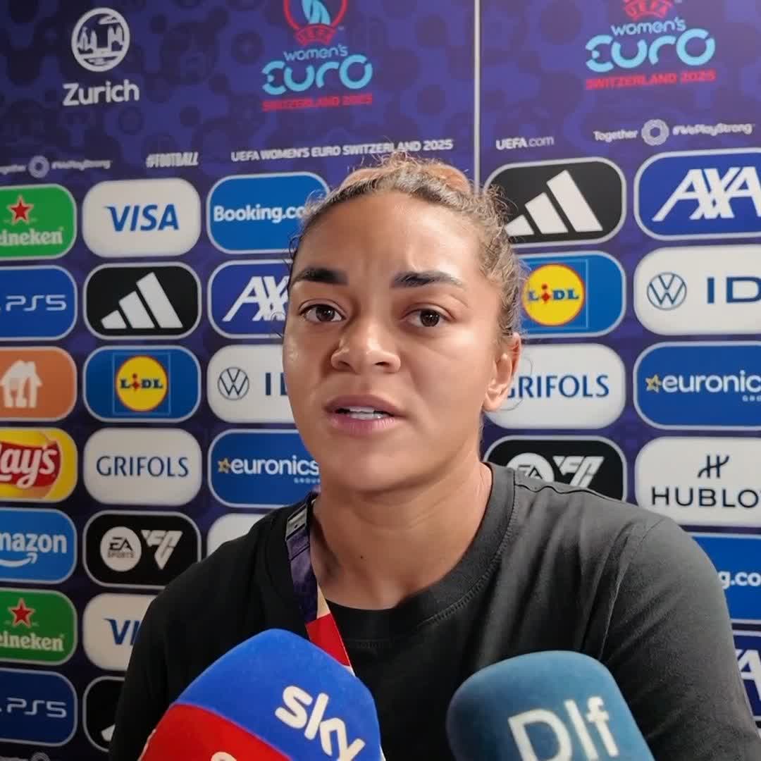 "Really frustrated, we didn't show up" Jess Carter was not happy with England's performance against France 🏴󠁧󠁢󠁥󠁮󠁧󠁿