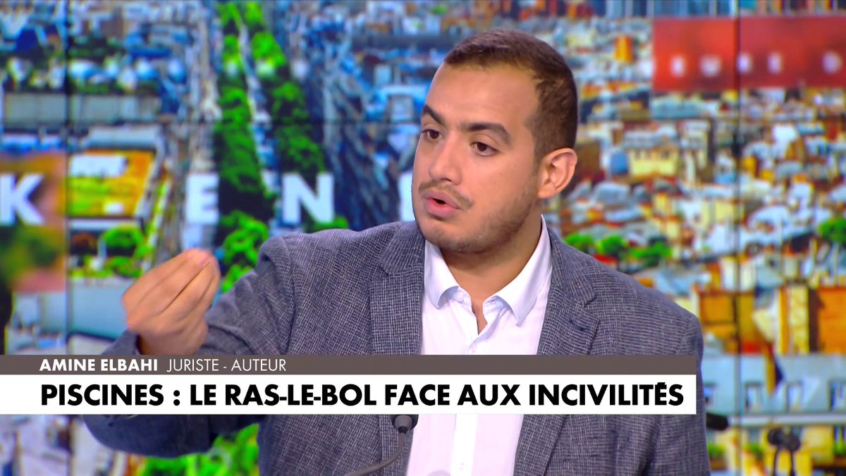 Le juriste Amine Elbahi affirme que dans les quartiers populaires français : «La montée des incivilités est liée à la présence d'une immigration incontrôlée» #HDProsWE