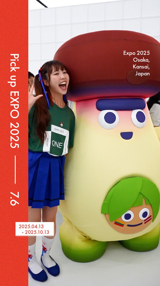 â€Pick up #EXPO2025 -07.06-â¢ ä»æ¥ã® #倧éªã»é¢è¥¿äžå ãã玹ä»ðžâš ðãã©ãã¡ããããã«ããããªãªã³ã«ç»å Ž ãã«ããããªãªã³ã«ãŠéå¬ð åå ãããã¿ãªãããæ¥œããæéã«ãªããŸãããïŒð±ð¹ð The Baltics at Expo 2025 Osaka #ãããäžå #HelloEXPO2025 #ãã«ããããªãªã³