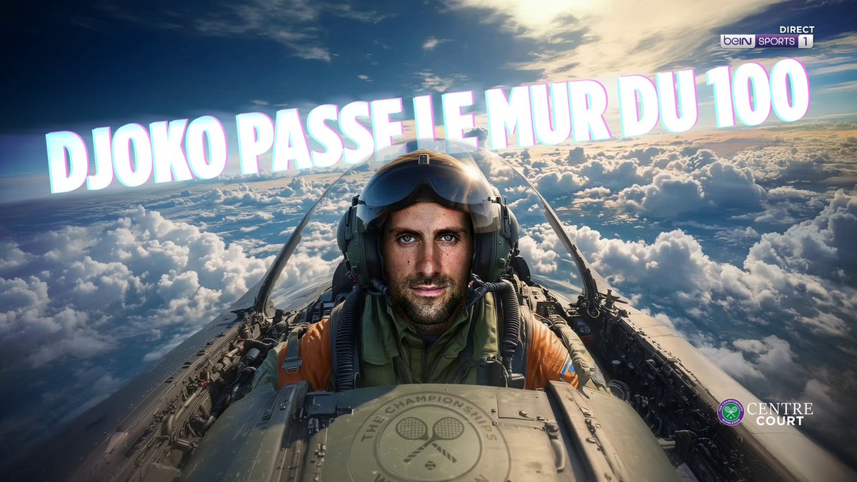 🏆🎾 #CentreCourt 🇷🇸💯 Novak Djokovic passe le mur du 100 ! 👏 Une 100ème victoire à #Wimbledon #TennisExtra
