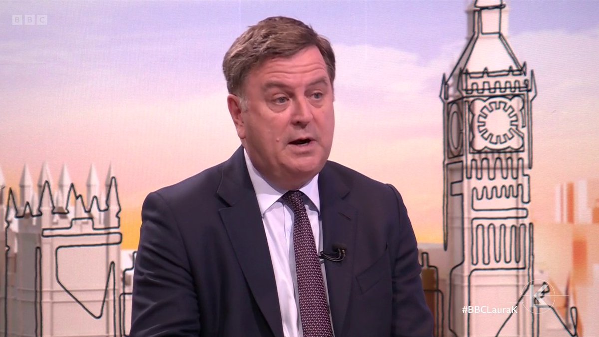 "I'll leave that to your viewers to judge" Shadow chancellor Mel Stride declines to give the Conservative Party a score out of 10 for their first year in opposition #BBCLauraK