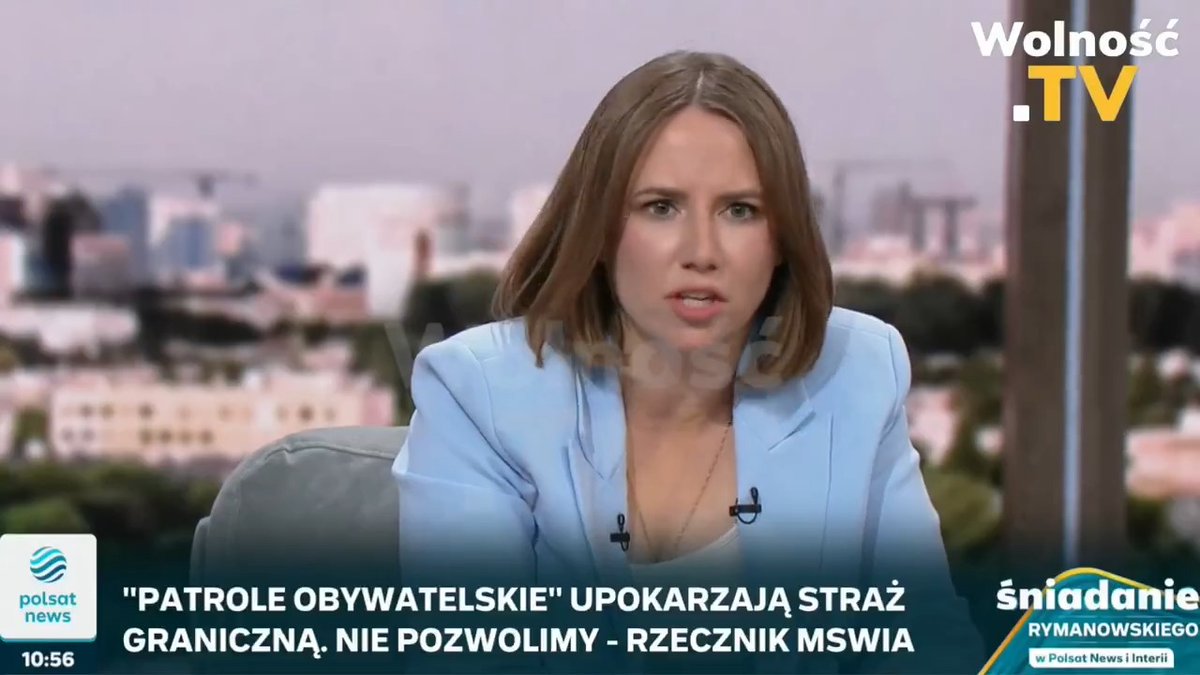 "Bardzo proszę nie obrażać ludzi, którzy w swoim wolnym czasie BRONIĄ BEZPIECZEŃSTWA Polski!" ✅ Anna Bryłka vs Schetyna ws. patroli obywatelskich na granicy Anna Bryłka Konfederacja
