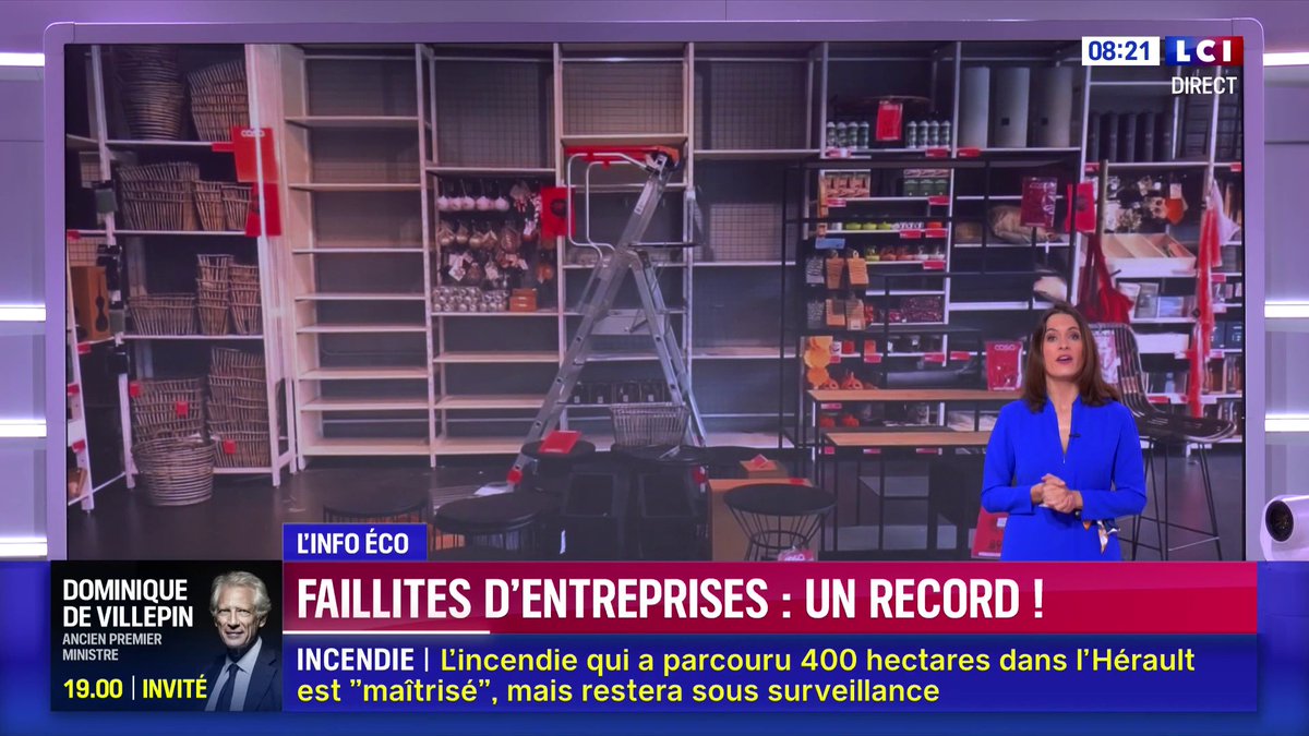 🔴🇫🇷 ALERTE INFO | Depuis le début de 2025 c'est : 34 100 défaillances d'entreprises 100 000 emplois menacés Les politiciens brassent de l'air. Les entreprises ferment.