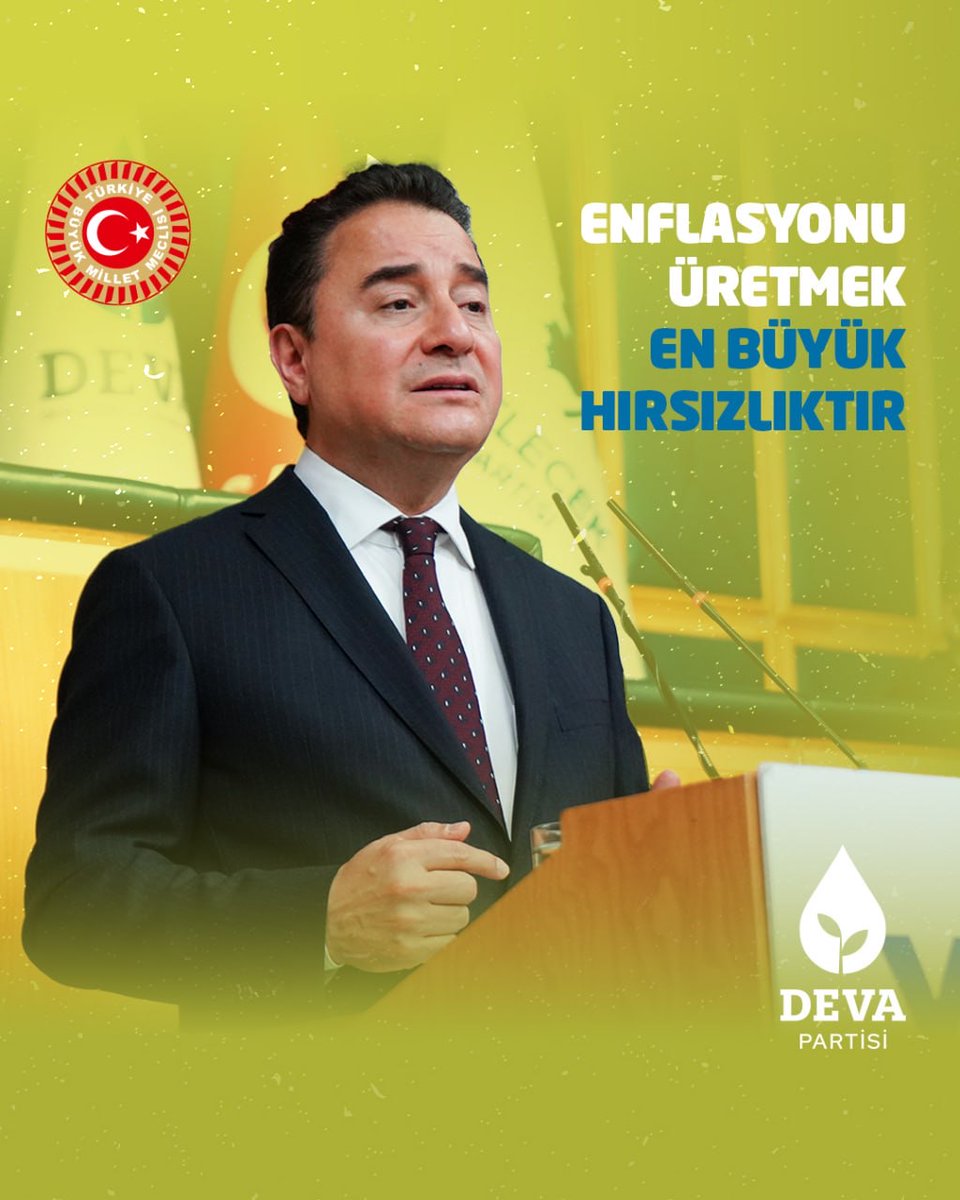 Enflasyonu üretmek en büyük hırsızlıktır. Enflasyonun sebep olduğu mağduriyeti, sebep olduğu yoksulluğu telafi etmemek katmerli hırsızlıktır.