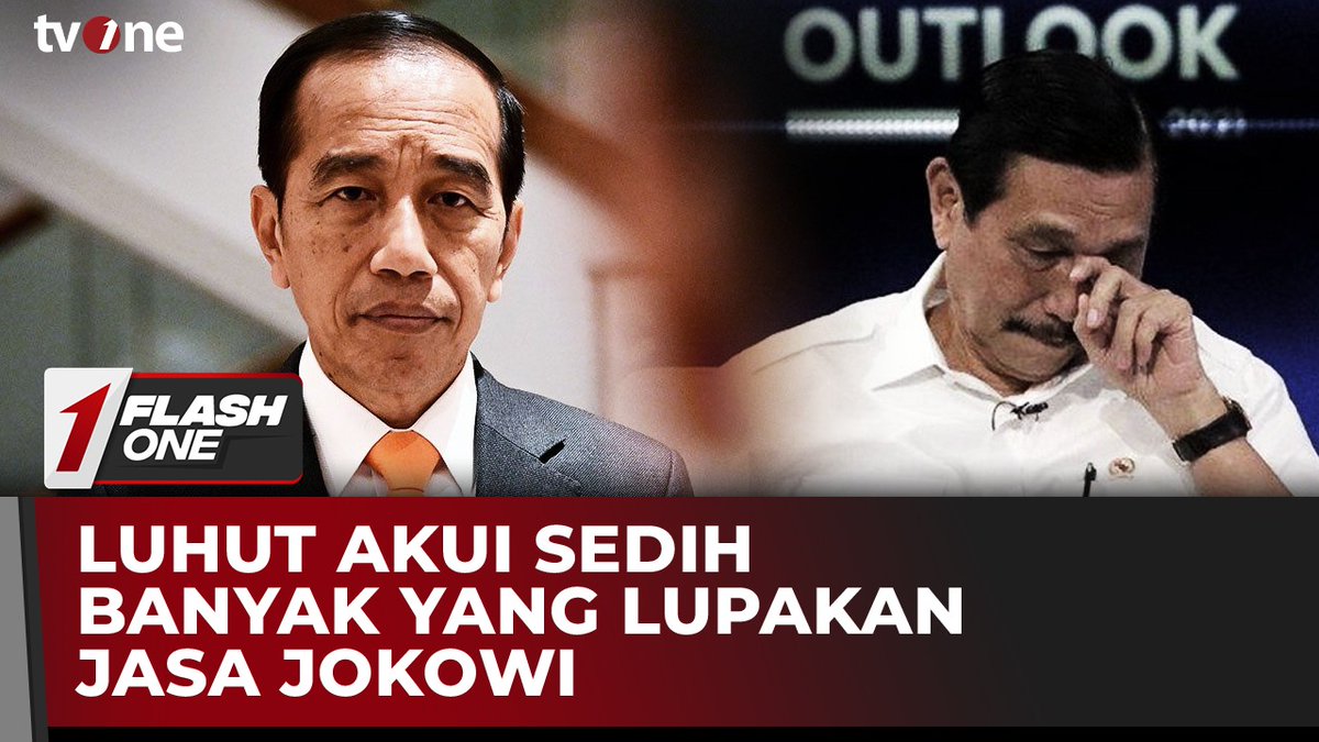 Luhut Akui Sedih Banyak yang Lupakan Jasa Jokowi