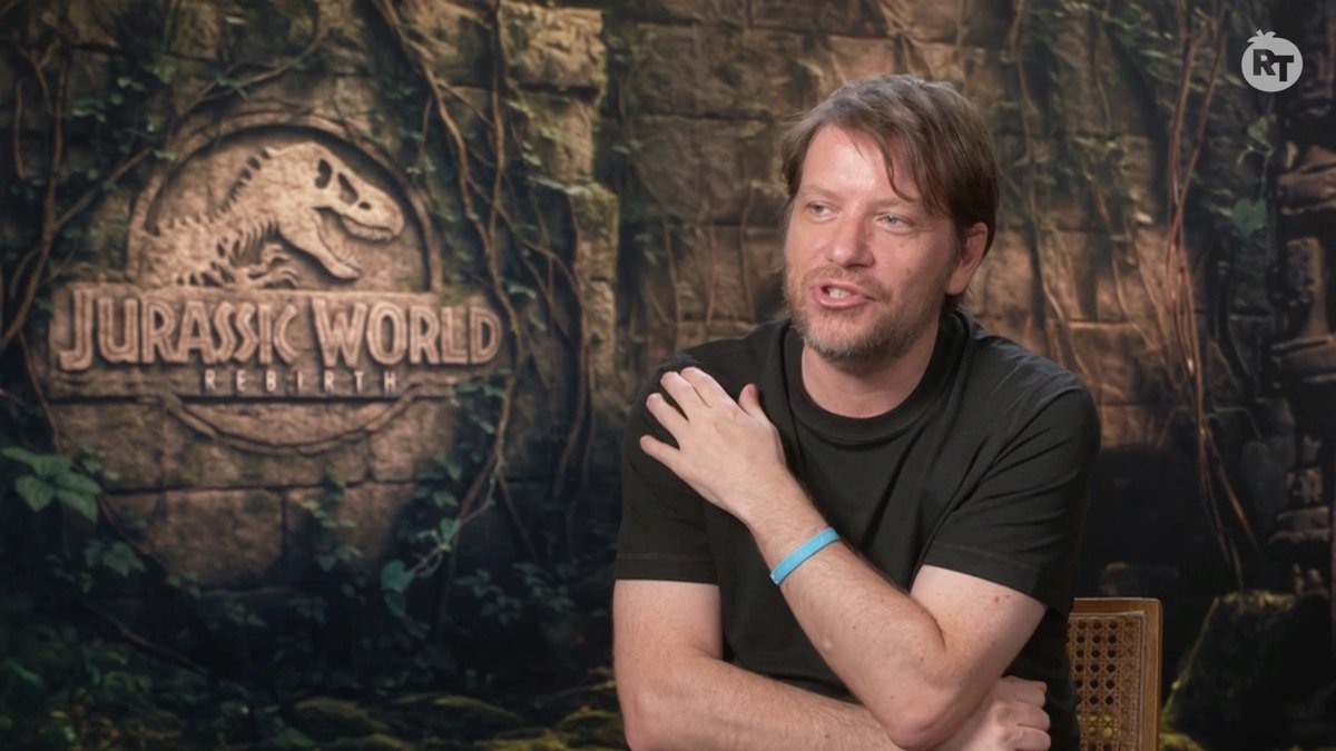 #JurassicWorldRebirth director Gareth Edwards talks about bringing the horror back to the #Jurassic franchise.