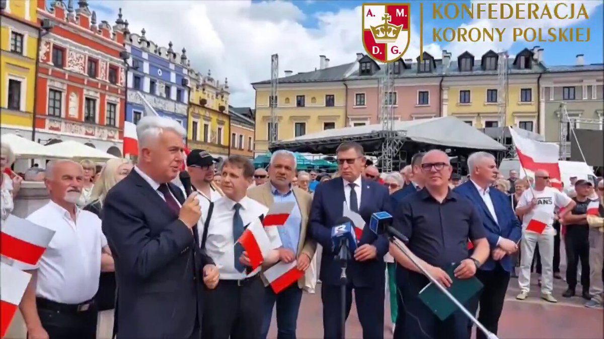 Konfederacja Korony Polskiej popiera legalną migrację murzynów i ukraińców do Polski. Jeszcze 3 dni temu Włodzimierz Skalik mówił, że nie popierają. Widocznie doszło do aktualizacji przez pisowskie wtyki.