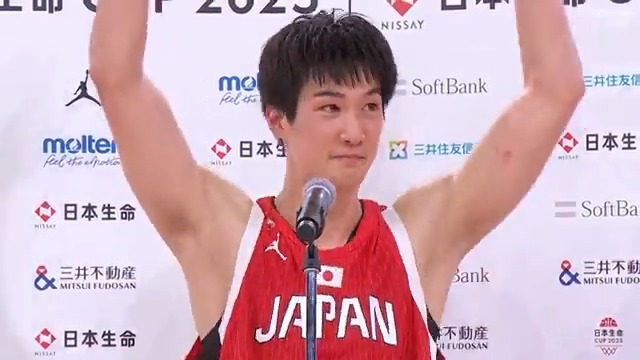 A代表デビュー #中村太地 仲間に感謝 韓国を良く知る男がファンへ応援依頼😄 🏆日本生命カップ2025(東京大会) #バスケットボール #男子日本代表 🇯🇵#日本 vs #オランダ🇳🇱 ▶️視聴はコチラ #バスケットLIVE ライブ/見逃し配信中 #AkatsukiJapan 日本バスケットボール協会(JBA) バスケットボール日本代表