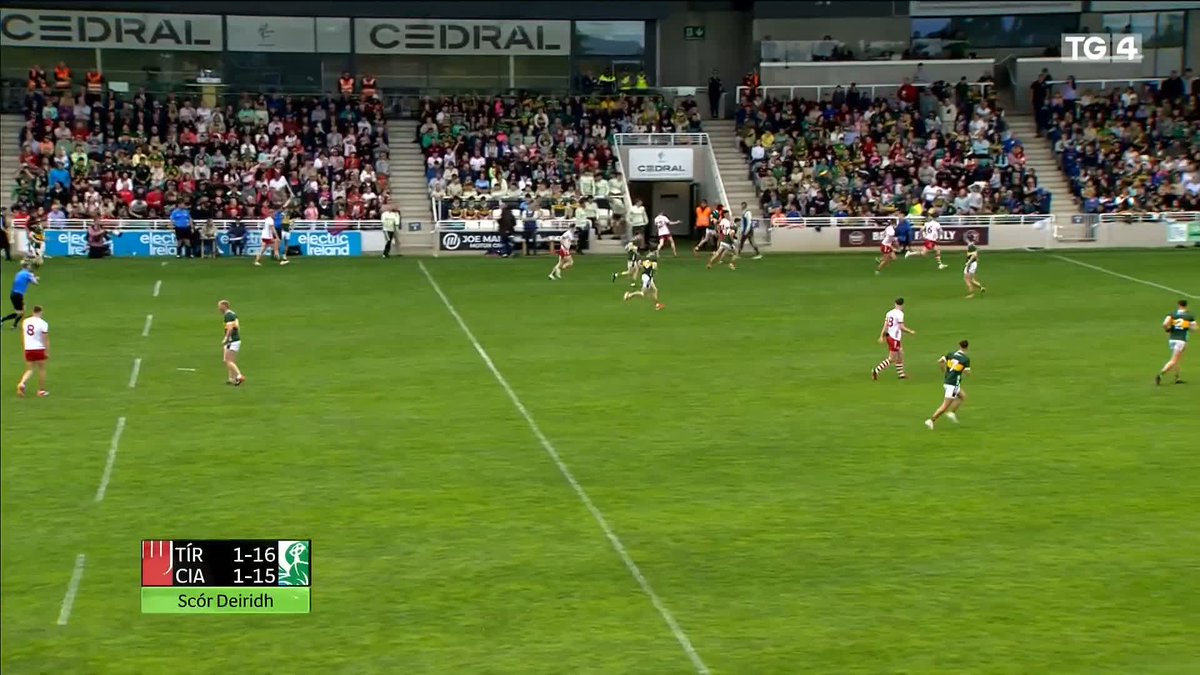 #KERvTYR 'At the minute, it's a desperate one to take'. Labhair Wayne Quillinan linn tar éis an chluiche ceannais i nDroichead Nua. Kerry GAA BEO/LIVETG4 AR TG4 📺 #GAABEO Electric Ireland
