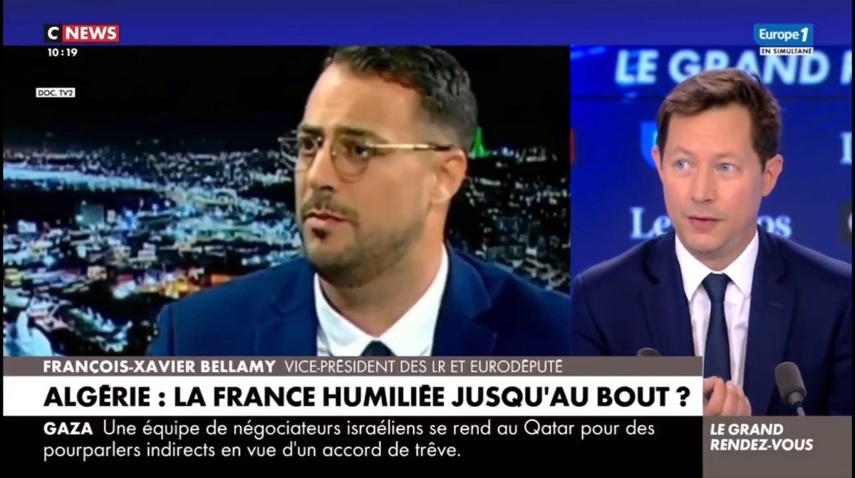 En Algérie, Sébastien DELOGU n'a cessé d'attaquer la France. Pas un mot pour Boualem Sansal - les députés LFI ont voté contre une résolution appelant à le libérer. Pas un mot pour Christophe Gleizes. En revendiquant d'être "un DZ", quel pays veut-il vraiment représenter ?