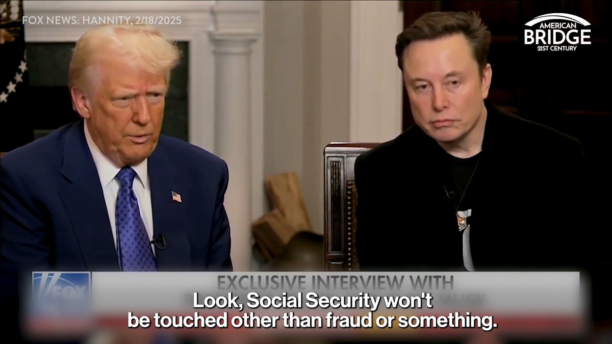 Trump, four months ago: “Medicare, Medicaid, none of that stuff is going to be touched.” He lied to millions of Americans, and he doesn’t think there will be any consequences.