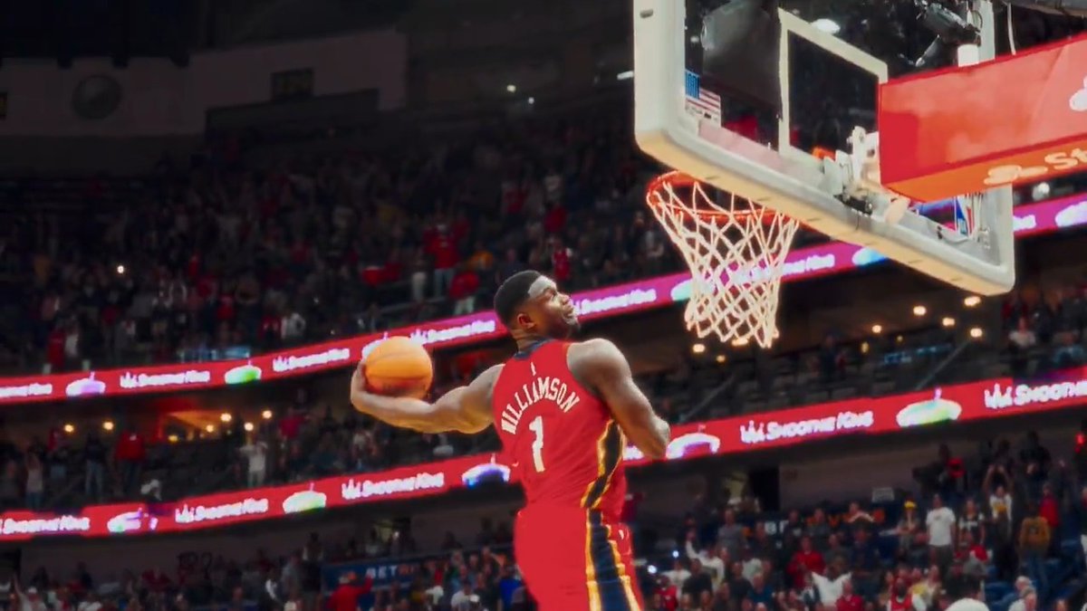 sit back and enjoy 25 dunks for Zion's 25th birthday 💥