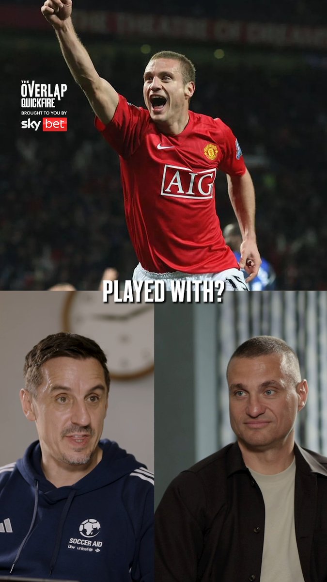 "I had one with Anderson!" 😳 It wasn’t always calm at Carrington… Vidić reveals a clash with Anderson! 👀
