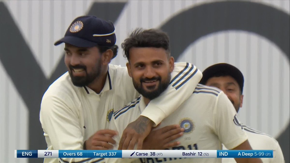 England are all out for 271 at Edgbaston! 🏏😲