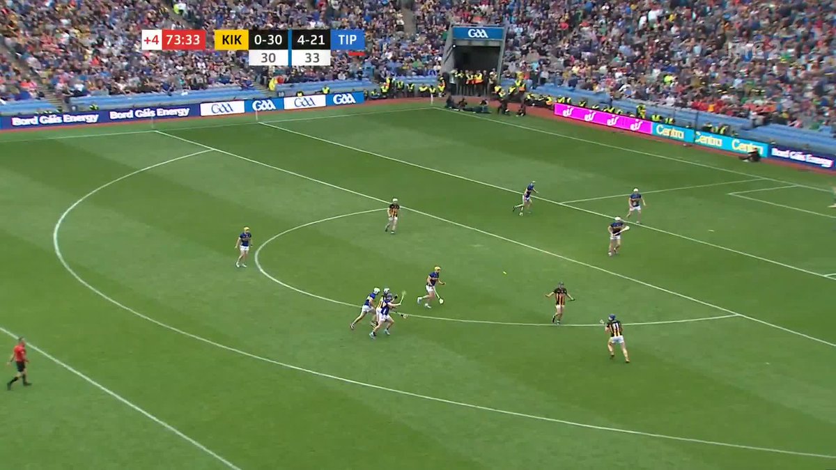 Full-time: Kilkenny 0-30 Tipperary 4-20 - It's Tipperary who will take on Cork in the All-Ireland Senior Hurling Championship final after late drama where Robert Doyle makes a last-ditch save on the line to deny John Donnelly.