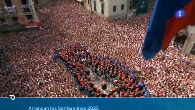 Este año el chupinazo de Los San Fermines se ha lanzado al grito de ¡Stop Genocide! ¡Free Palestine! ¡Viva Palestina Libre! La plataforma Yala Nafarroa por Palestina fue elegida por votación con cifras récord: 52,8% de los 10.594 votos emitidos, el año de mayor participación.