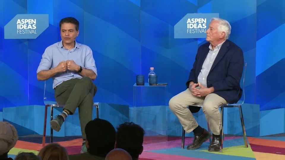 At Aspen Ideas, I talked to Walter Isaacson about America's explosion of wealth, and what — besides wealth — a society needs to function: