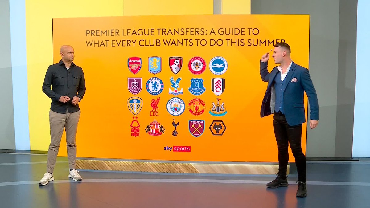 What are your team's plans this summer for incomings and outgoings? 🤔 Dharmesh Sheth and Mark McAdam go around all the Premier League clubs to discuss their transfer activity 💸