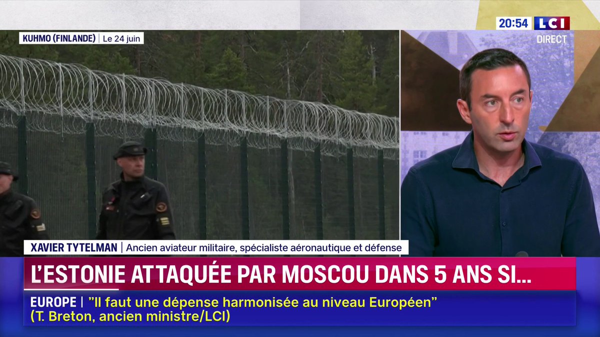 Armement/menace russe : "Dans quelques années, quand on regardera derrière en se disant qu'on n'a pas la masse nécessaire et que les Russes vont quand même pouvoir nous tester, on se dira qu'on a vraiment été nuls", estime Xavier Tytelman (Xavier Tytelman). ▶️ avec ✦ Margot Haddad ✦