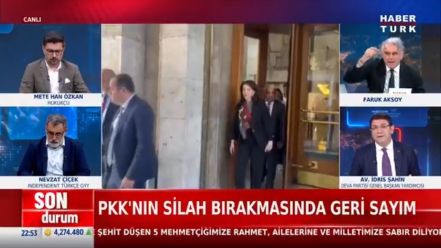 Silahlar nereye, nasıl bırakılacak? DEVA Partisi Genel Başkan Yardımcısı Av. İdris Şahin #HabertürkGündem'de anlattı.