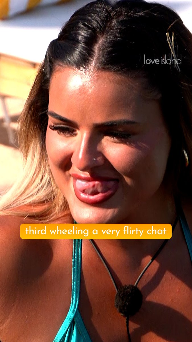 Giorgio became Giorgi-GO with all that flirting between Ben and Andrada 🏃‍♂️ #LoveIsland