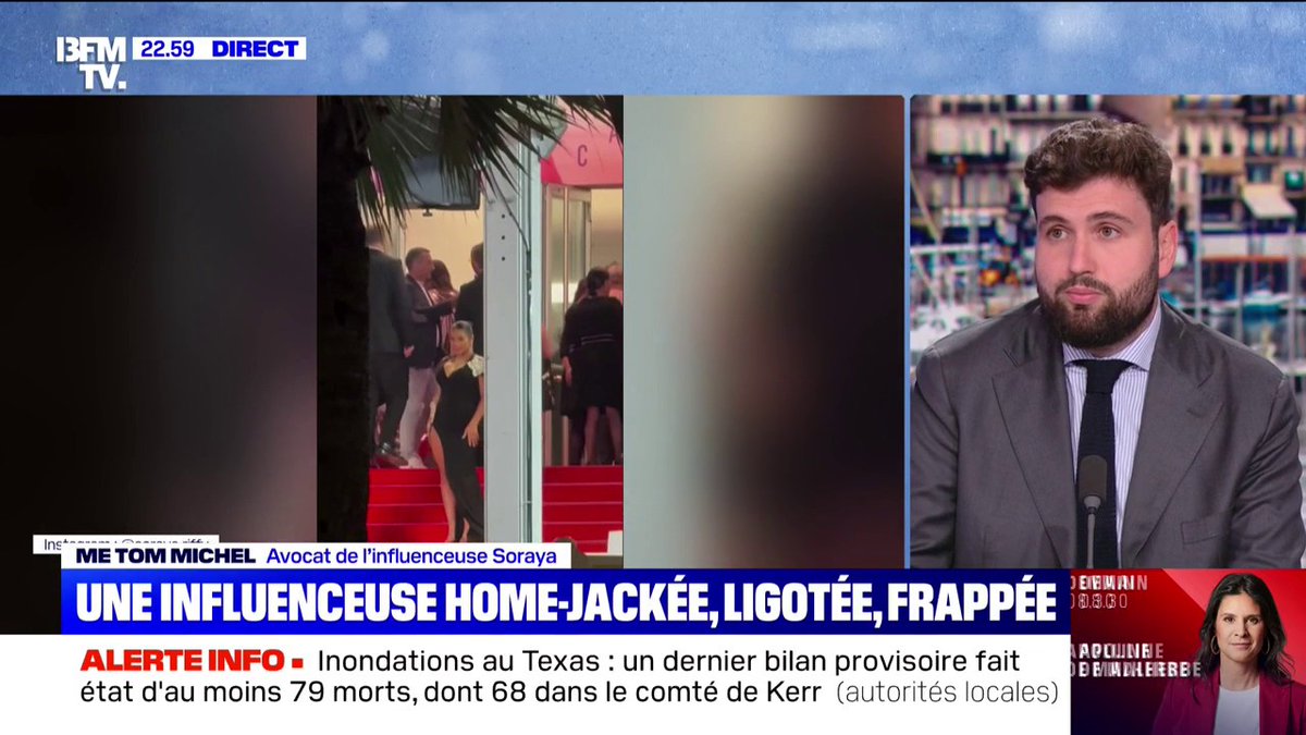 🗨️ "Elle a cru qu'on allait l'incendier et qu'elle allait mourir" L'avocat de Soraya Riffi, une influenceuse victime d'un vol avec violences à Marseille, donne des nouvelles de sa cliente