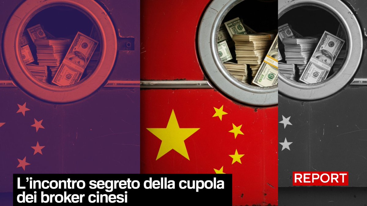 Una cupola costituita da 400 broker gestisce le banche cinesi clandestine attive su tutto il territorio italiano. L’8 settembre del 2023 tutti i membri della Cupola si sono incontrati in segreto Segui #Report ora in diretta su #Rai3👇