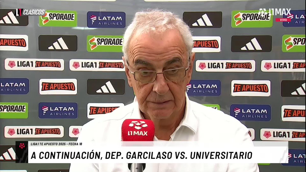 🎙️Jorge Fossati: "Ya deberíamos tener el campeonato, si no hubiesen pasado cosas raras en las últimas fechas" 📽️@Gustavo_p4 #Garcilaso vs #Universitario 📺 Conoce cómo ver L1MAX en vivo 👉 #L1MAX #Liga1TeApuestoEnVivo #QueLaViolenciaNoNosGane