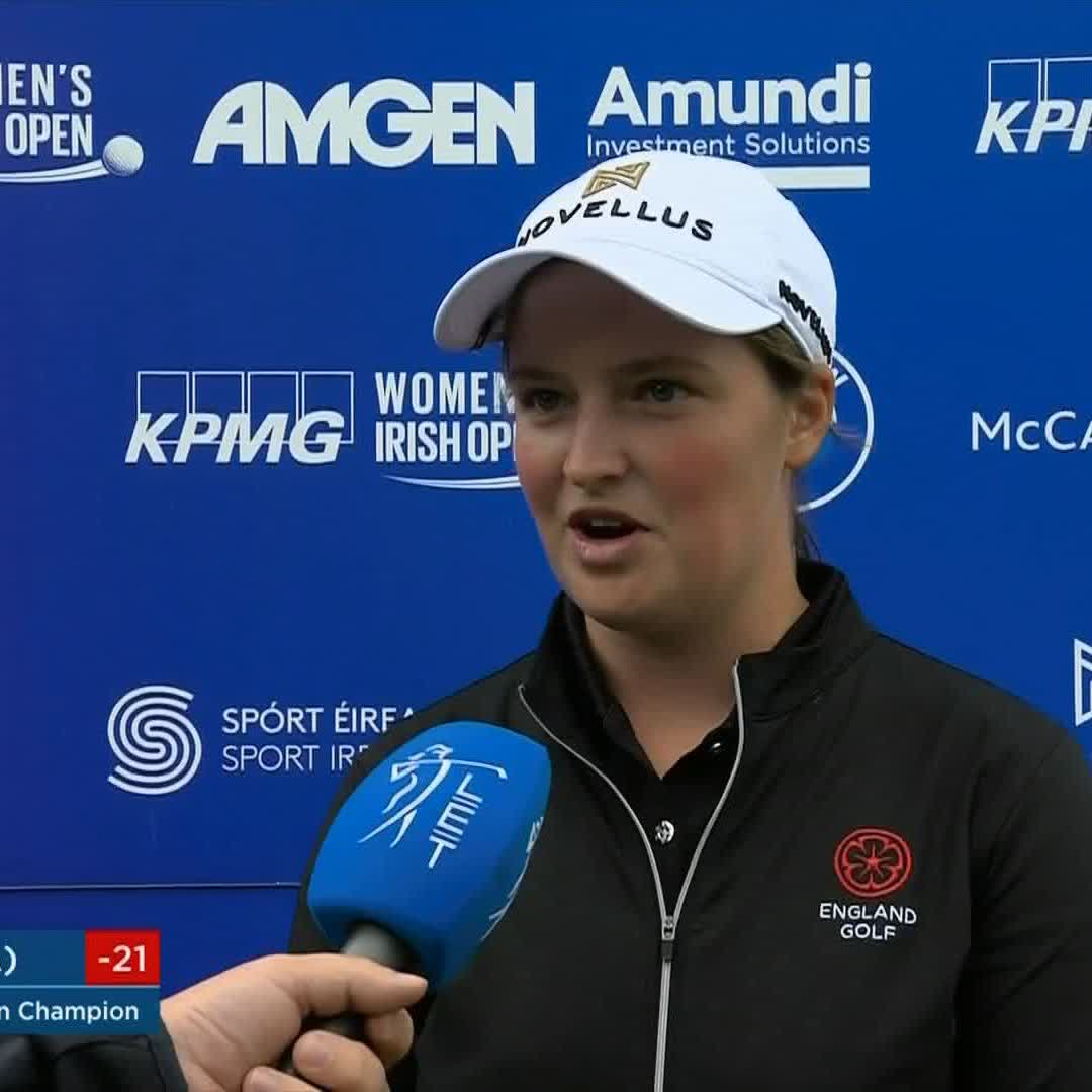🗣️ "It means a lot" Lottie Woad reacts after becoming the first amateur winner on the Ladies European Tour since 2022 ✨