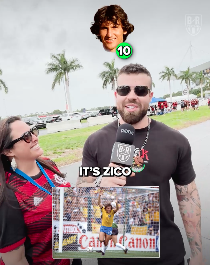 Flamengo fans 𝐥𝐨𝐯𝐞 Zico ❤️