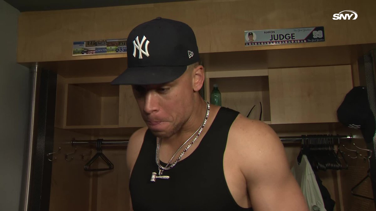 "That was incredible, I've never seen something like that on the field... that was a game-saving play right there" Aaron Judge talks about Cody Bellinger's seventh inning double play: