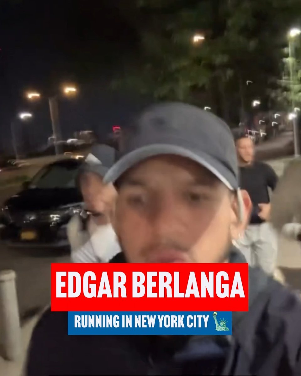 🗣️ "King of New York!" Edgar Berlanga running through the boroughs of NYC ahead of his fight with Hamzah Sheeraz 💪 Ring III live on DAZN l July 12th in New York 🥊 🎟️ Get your tickets now: