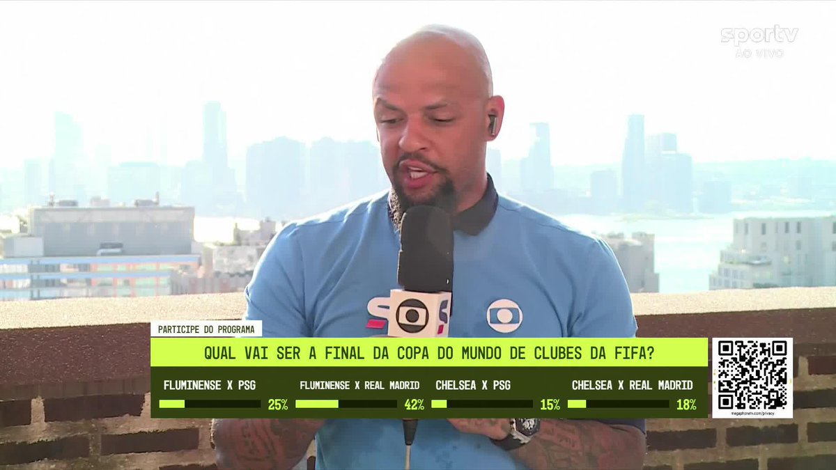 Felipe Melo, sobre postura de Cucurella com Estêvão nas quartas de final: "Se eu estivesse em campo, ia defender meu companheiro. Pelo menos um puxão de cabelo".